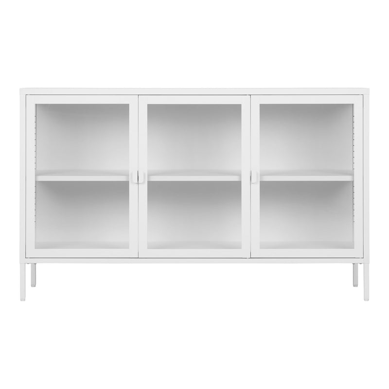 House Nordic - Brisbane Skænk, Hvid, 140×40×85 cm
