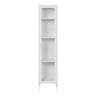 House Nordic - Brisbane Smalt Vitrineskab, 40x35x180cm - Bolig og Haven