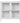 House Nordic - Dalby Skab, Hvid, 80×35×80cm - Bolig og Haven