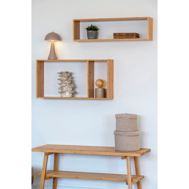 House Nordic -  Ember Væghylde, Bambus 70x15x35,5cm