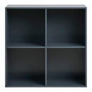 House Nordic - Horne Væghylde, mørk grå, 69x30x69 cm