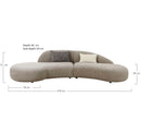 House Nordic - Venice Sofa, 318cm