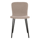 House Nordic - Halden Spisebordsstol - sæt af 2, beige