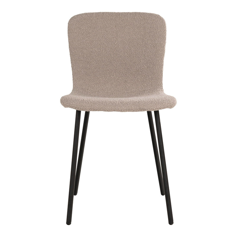 House Nordic - Halden Spisebordsstol - sæt af 2, beige