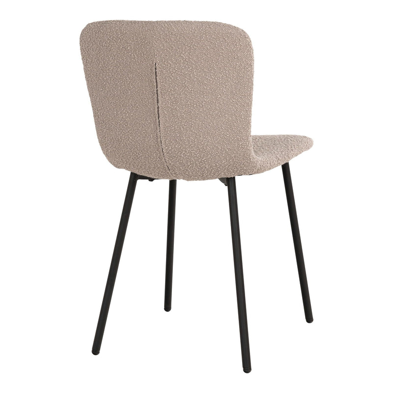 House Nordic - Halden Spisebordsstol - sæt af 2, beige