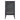 House Nordic - Dalby Skab, Sort, 38×35×70 cm - Bolig og Haven