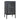House Nordic - Dalby Skab, Sort, 38×35×70 cm - Bolig og Haven