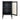 House Nordic - Dalby Skab, Sort, 38×35×70 cm - Bolig og Haven
