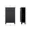 EVA CABINET PINE BLACK [fsc]