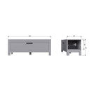 BONK TV UNIT PINE MIST [fsc]