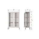 XAM DISPLAY CABINET PINE CLOUD GREY [fsc]