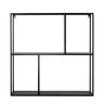 Bloomingville - Mack Hylde, Sort, Metal, 71x71cm - Bolig og Haven