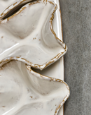 House Doctor - Wall art, Fold, Råhvid, H46 cm