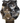 House Doctor Vase Waves Antik metallisk