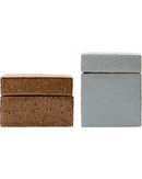 House Doctor Opbevaringsbokse Treasure Brun Lyseblå