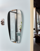 House Doctor - Spejl, Clips, Gylden H100 cm