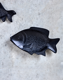 House Doctor - Wall art, Fish, Sort, L30 cm