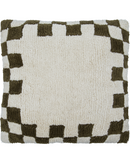 House Doctor Pudebetræk Chess Grøn Råhvid