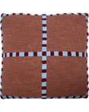 House Doctor Pudebetræk Cross Brun