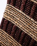 House Doctor - Tæppe, Block, Brun, Natural 300x90 cm