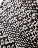 House Doctor - Tæppe, Ethnic, Sort, Natural 200x90 cm