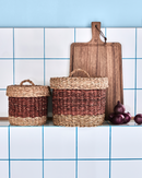 House Doctor - Opbevaringskurve, Rangi, Brun, 2 stk.