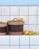 House Doctor - Opbevaringskurve, Rangi, Blomme, 2 stk.