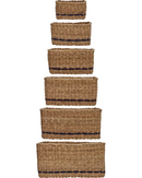 House Doctor Opbevaringskurve Squares Natur