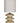 House Doctor Bordlampe Step L Sand Råhvid