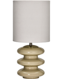 House Doctor Bordlampe Step L Sand Råhvid