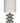 House Doctor Bordlampe Step S Lyseblå Råhvid