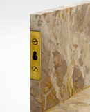 House Doctor - Hylde, Marr, Beige marmor, L50 cm