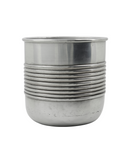 House Doctor - Plante, Groove, Antik sølvfinish 2 stk.