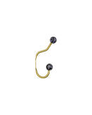 House Doctor - Knage Ball Sort/Hvid Stribet 2 stk.
