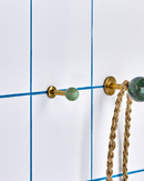 House Doctor - Knage, Ball, Aqua 2 stk.