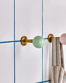 House Doctor - Knage, Ball, Aqua 2 stk.