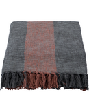 House Doctor Tæppe Ponra Kakifarvet Brændt rød