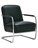 House Doctor - Loungestol, Comma, Mørkegrøn