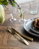 House Doctor - Bestiksæt, Golden, Gylden 16 dele