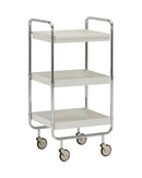 Trolley, HDRoll, Råhvid, Krom