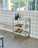 Trolley, HDRoll, Large, Råhvid, Krom