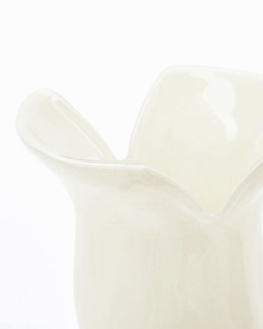Vase, HDCuff, Råhvid