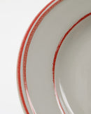 Frokosttallerken, NVBistro, Rød, Hvid
