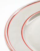 Middagstallerken, NVBistro, Rød, Hvid