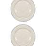 Middagstallerken, NVBistro, Blå, Hvid