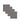 Servietter, HDBlock, Sand, Sort