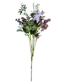 House Doctor - Kunstig Blomsterbuket Calm - Lilla H76 cm