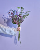 House Doctor - Kunstig Blomsterbuket Calm - Lilla H76 cm