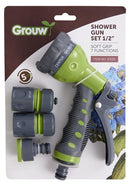 Grouw - Brusepistolsæt 1/2'' 5 Dele