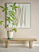 Bloomingville - Riber Bænk, Natur, Genanvendt Træ, L:105cm